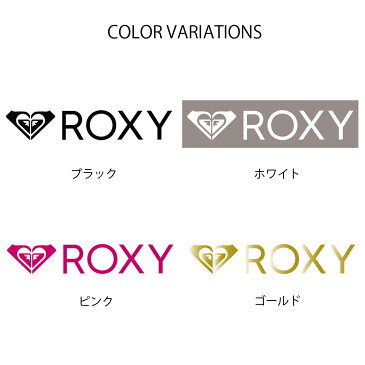 【2点以上購入でお得なクーポン】ロキシー ROXY ステッカー 転写ステッカー ROXY-B ロゴステッカー シール カッティングステッカー くり抜き メンズ レディース スポーツ アウトドア 車 ボード カスタム ブラック ホワイト ピンク ゴールド ROXY-B STICKER ROA215338