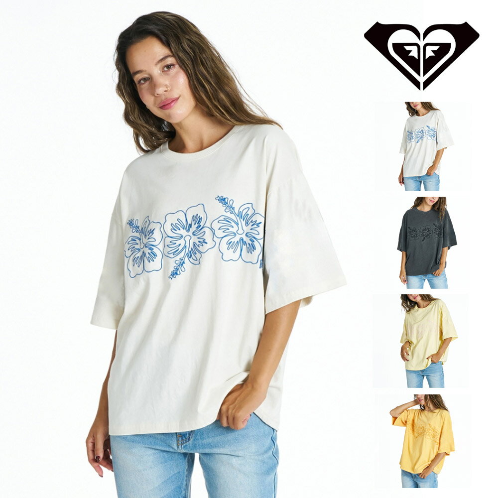 Rakuten - ロキシー ROXY Tシャツ 半袖 Tシャツ BREAK LINE S/S TEE RST262036【レディース ウィメンズ ウーマンズ 半袖Tシャツ ショートスリーブ ティーシャツ サーフィン ストリート 海水浴 プール サーファー サーフスタイル ストリート かわいい おしゃれ】