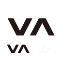 【今だけ5 OFFセール】RVCA ルーカ ルカ ステッカー VA サーマル ダイカット ロゴ カッティングステッカー デカール くり抜き シール グッズ メンズ レディース アウトドア 屋外対応 車用 バイク用 ボード用 ブラック ホワイト VA THERMAL DIE CUT R00S08