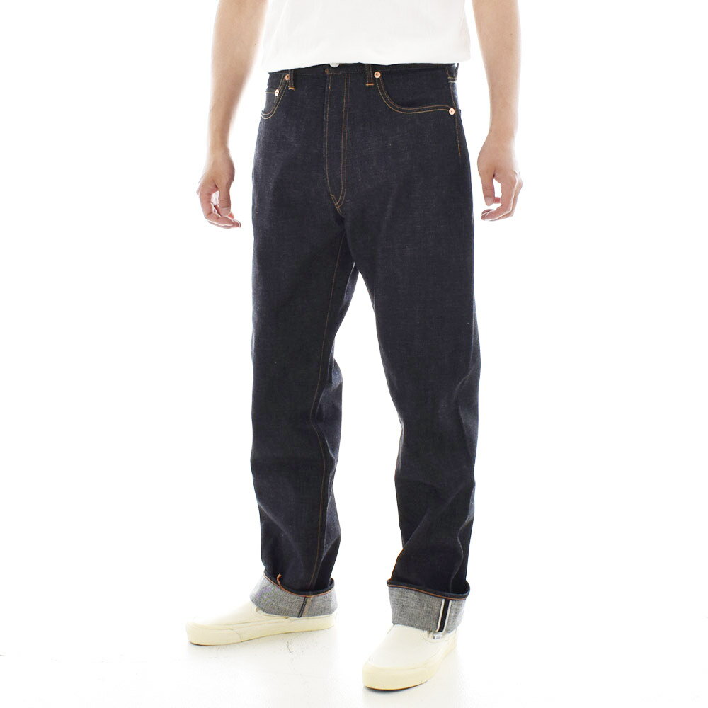 ザ ブルースト オーバーオールズ THE BLUEST OVERALLS TT デニムパンツ TT DENIM PANTS TBO-0008【メンズ ノンウォッシュ リジッド 未洗い ジーンズ ジーパン デニム デニムパンツ 赤耳 セルビッジ 隠しリベット 復刻 ヴィンテージ ビンテージ 1950年 XXタイプ】