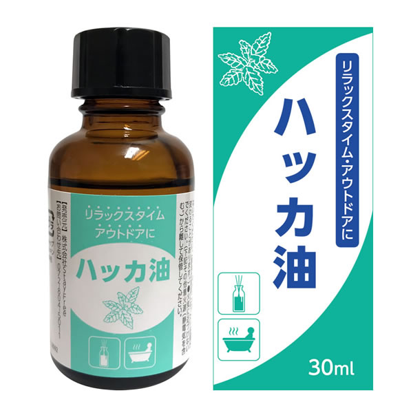 ハッカ油 30ml 天然 ハッカオイル 原液 アロマ ミント アウトドア 虫よけ 虫除け お風呂 入浴剤 消臭 除菌 マスク はっか