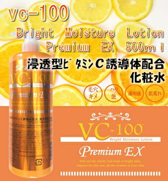 【限定P10倍】ビタミンc誘導体 500ml VC100 ローション プレミアム EX 100倍浸透型 ビタミンc誘導体 化粧水 ポンプ式 VC100 エッセンス ローション 美容液 VCローション 【送料無料】【suhada】