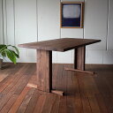 【SERIO ダイニングテーブル】W160 長方形 四角 | ウォールナット無垢材テーブル 木脚 Walnut Dining Table ダイニング | 北欧モダン | 天然木 | シンプルデザイン | 幅160cm 奥行き85cm 高さ72cm | 4~6人掛け | シンプル | モダン | ナチュラル | MARGINAL