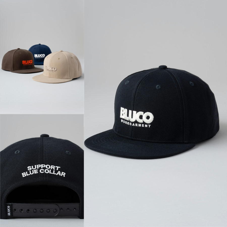BLUCO ブルコ キャップ 6PANEL CAP -Logo-/4Color 135-61-008