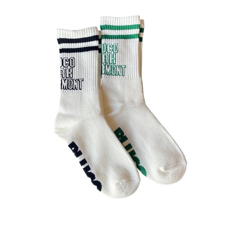 BLUCO WORK GARMENT ブルコ 2-PACK ソックス -Block-163-55-007