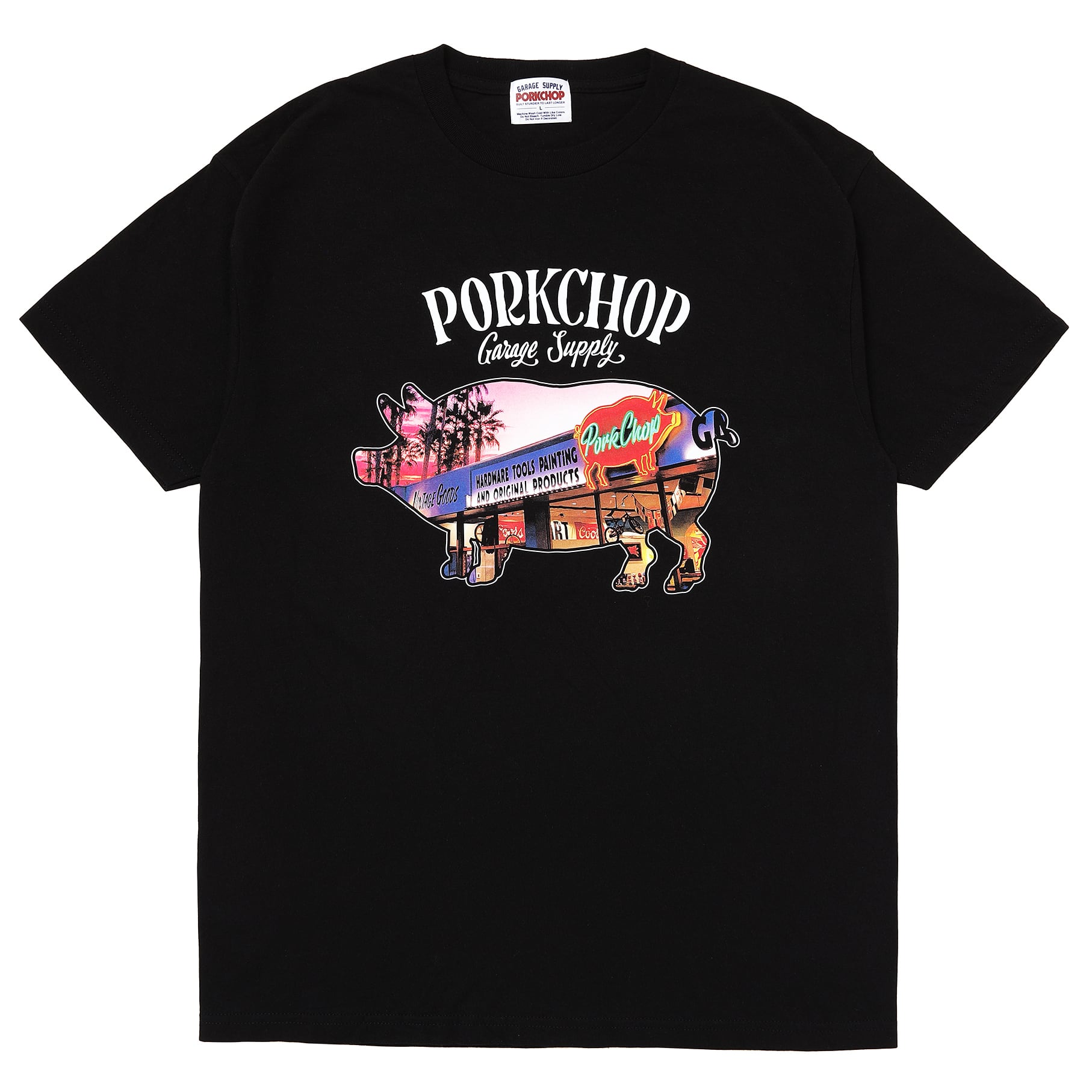 PORKCHOP GARAGE SUPPLY ポークチョップ ガレージサプライ Tシャツ PORK STORE TEE
