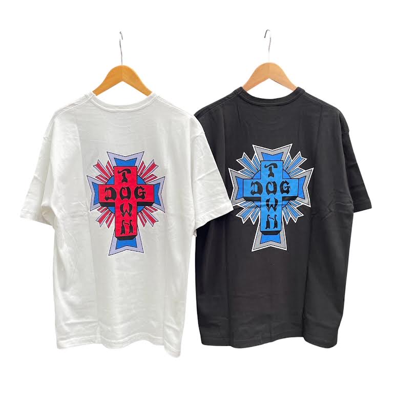 DOGTOWN×BLUCO) ポケットTシャツ -Logo-163-22-060