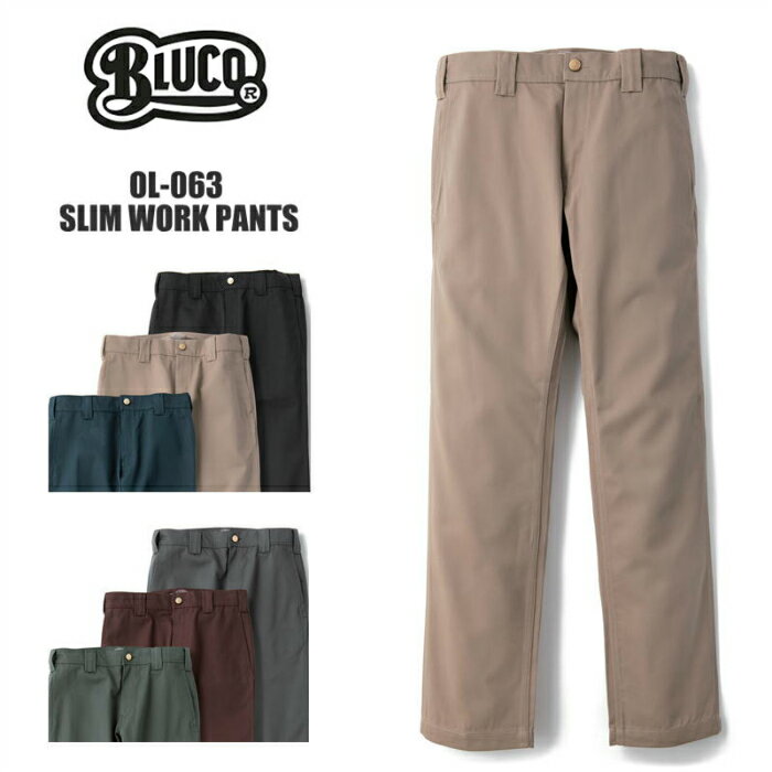 BLUCO ֥륳 SLIM WORK PANTS  ѥ 135-41-006