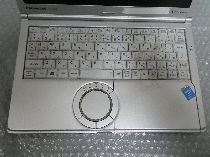 Panasonic Letsnote CF-SX3EDHCS (Corei5/無線LAN/B5モバイル)中古ノートパソコン 【JUNKノート】