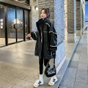 スプリングコート トレンチコート レディース 春秋 おしゃれ ロング 大きいサイズ トレンチ スプリング コート アウター ロングコート ビッグ ドロップショルダー シンプル カジュアル 通勤 入学式 入園式 卒業式 黒の レディース ウィ