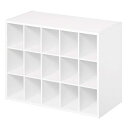Closetmaid 898300 15キューブ ホワイトラミネートオーガナイザー - 数量1