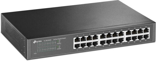 TP-Link スイッチングハブ 24ポート TL-SG1024D 10/100/1000Mbps 金属筺体 ギガビット 5年 TP-Link スイッチングハブ 24ポート TL-SG1024D 10/100/1000Mbps 金属筺体 ギガビット 5年