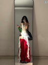 ドッキングトップス 半袖 レディース ホット ガールの 不規則な フリルの サスペンダー トップ レディース 夏 アメリカン スリムフィット リボン メッシュ スカート ウエスト スリミング ドレス
