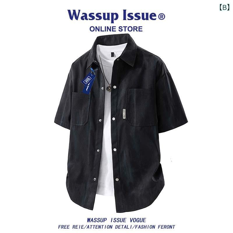 シャツ ショート丈 長袖 レディース クロップド丈 トップス おしゃれ カジュアル 羽織 シンプル ショートシャツ ショート 丈 短い シャツブラウス ゆったり クロップド ショートトップス ボリューム袖 長袖シャツ 春夏 春夏 秋 WASSUP IS