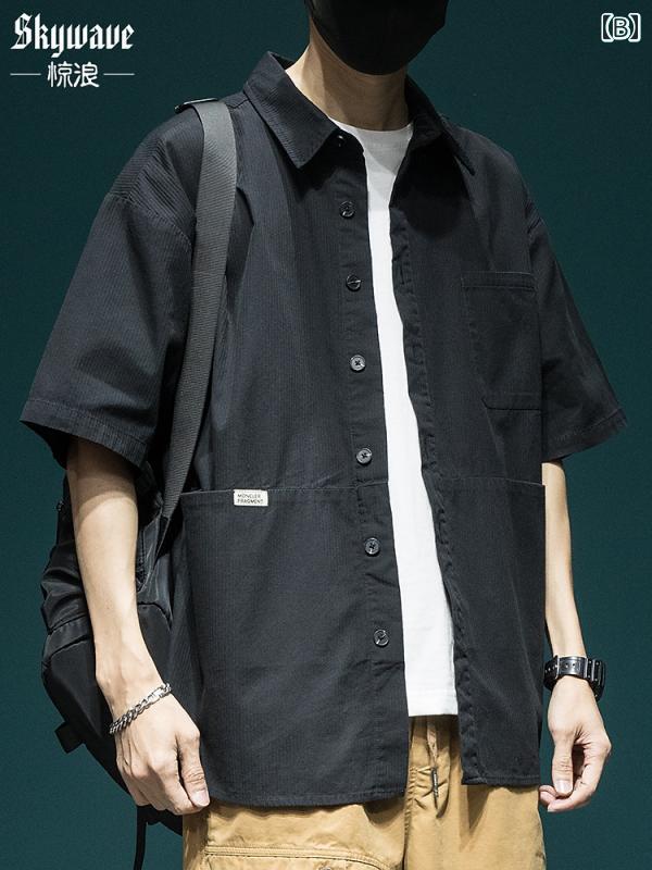 シャツ ショート丈 長袖 レディース クロップド丈 トップス おしゃれ カジュアル 羽織 シンプル ショートシャツ ショート 丈 短い シャツブラウス ゆったり クロップド ショートトップス ボリューム袖 長袖シャツ 春夏 春夏 秋 Jinglang