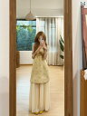 ノースリーブ ワンピース きれいめ ロング レディース 夏の 海辺の 休暇に ぴったりな チャイナ風 ベスト ドレス。 ハイエンド 花柄 フェイク ツーピースの ノースリーブの エレガントな ロング スカート。