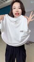 ラッシュガード インナー 水着 ストレート ショルダー 半袖 Tシャツ レディース 夏 薄手 2025 ラウンドネック カラーマッチング ホット ラインストーン カジュアル ファッション 大きいサイズレディース 服