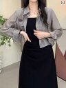 ゆったり UVカット カーデ 指穴 カーディガン ロングカーディガン レディース 紫外線対策 自転車 アウトドア ロング 長袖 ライトアウター 薄手 羽織 透け シアー サマーニット きれいめ 体型カバー 大きいサイズ 春夏 シンプル 黒 HU