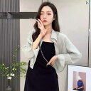 カーディガン レディース 薄手 S M L XL LL ロング 大きいサイズ トップス 無地 オーバーサイズ ゆったり 長袖 vネック オフィス 学生 制服 オフィス 通勤 黒 カーデ 羽織り トップス カットソー アウター おしゃれ きれいめ シンプル