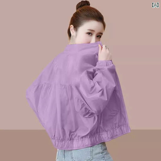 日焼け防止 服 婦人服 春秋 2025 夏 ウィンドブレーカー カジュアル ショート ジャケット 美しい トップス 日焼け防止 服 婦人服 春秋 2025 夏 ウィンドブレーカー カジュアル ショート ジャケット 美しい トップス