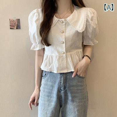 シャツ ショート丈 長袖 レディース クロップド丈 トップス おしゃれ カジュアル 羽織 シンプル ショートシャツ ショート 丈 短い シャツブラウス ゆったり クロップド ショートトップス ボリューム袖 長袖シャツ 春夏 春夏 秋 女性用 レース ベ シャツ ショート丈 長袖 レディース クロップド丈 トップス おしゃれ カジュアル 羽織 シンプル ショートシャツ ショート 丈 短い シャツブラウス ゆったり クロップド ショートトップス ボリューム袖 長袖シャツ 春夏 春夏 秋 女性用 レース ベ