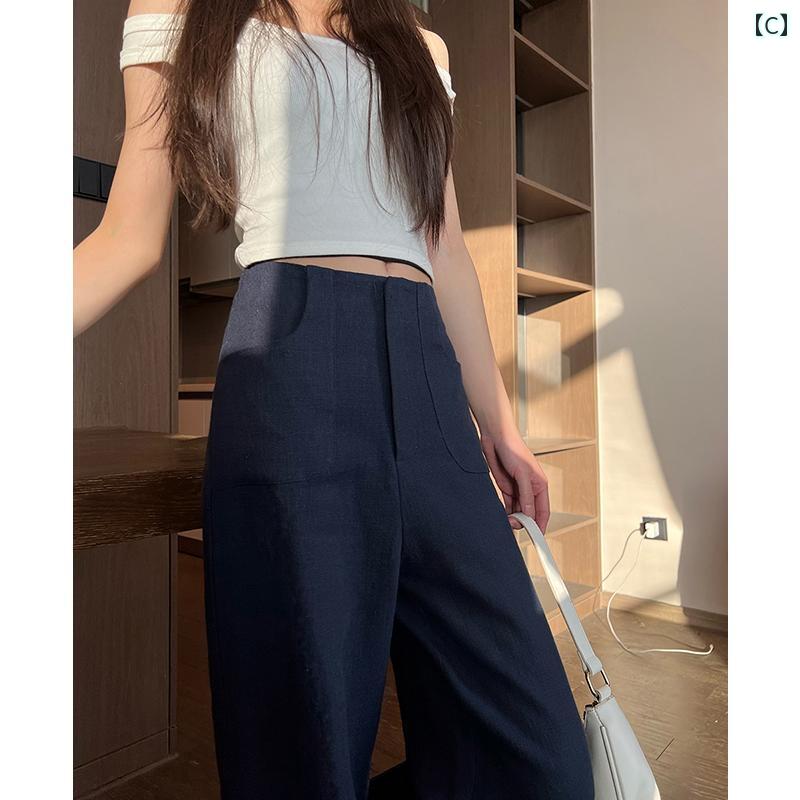 ラッシュガード ズボン 長ズボン パンツ レディース ロングパンツ UPF50+ UVカット 水着 ワイドパンツ レディース ドライロングパンツ ボトムス レディース uv パンツ ヨガパンツ 吸水速乾 薄手 uvカット パンツ ホワイトリネン ラミー