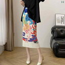 プリーツ プリーツスカート 太めプリーツ 太め レディース ボトムス ロングスカート ロング マキシ マキシスカート 体型カバー フレア ゴム Aライン 大きい...