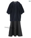 ロングスカート ロング マキシ マキシスカート 体型カバー フレア ゴム Aライン 大きいサイズ 黒 ブラック 春夏 高身長 正規 バイヤー 直営 店 CLAN...