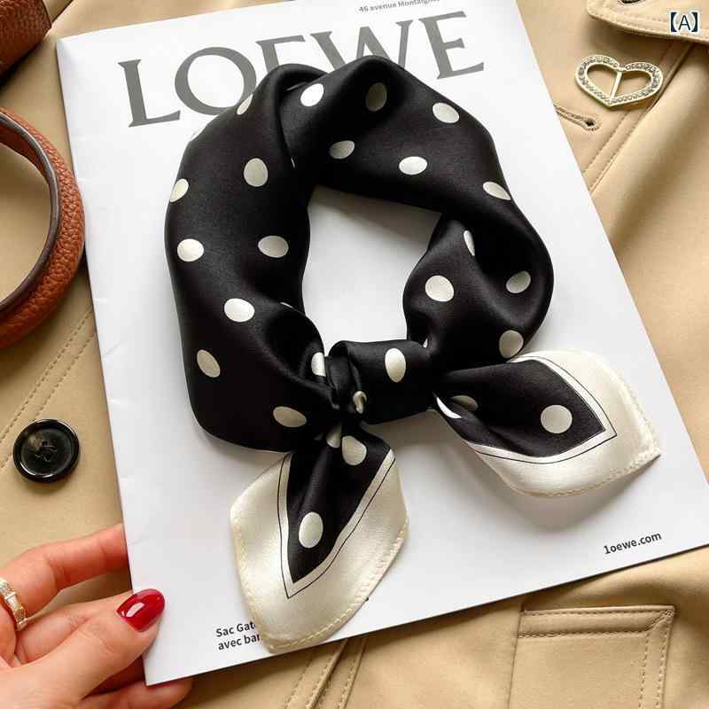 プレゼント オシャレ バッグ カバン 100 シルク マルベリー シルクスカーフ 小さい 正方形 スカーフ レディース新 スタイル 西洋 ファッション スカーフ ネックレス ハイエンド 秋冬