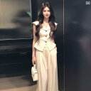 レディース セットアップ 洗える パンツスーツ 夏の レディース フランスの 軽い 高級 ファッション スーツ エレガントな 女性 白い ノースリーブの ベスト ハイウエストの カジュアル ズボン ツーピースの スーツ