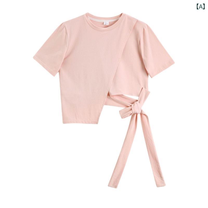 Aライン スカート レディース 夏の レディース 塩 スーツ 学生 韓国 ゆったり 半袖 Tシャツ スーパー 仙 女 スカート ツーピース スーツ