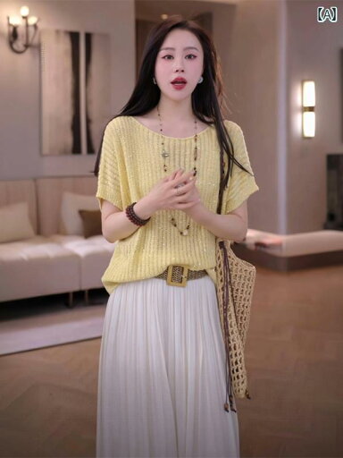 Aライン スカート レディース ユニークで 美しい の スカート スーツ レディース 夏の 服装は のの スカート ツーピース スーツ ホット 韓国 完全な セットです Aライン スカート レディース ユニークで 美しい の スカート スーツ レディース 夏の 服装は のの スカート ツーピース スーツ ホット 韓国 完全な セットです
