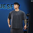 半袖 スポーツ ユニセックス BLUESFLY アメリカ製 ヘビーウェイト 半袖 Tシャツ ウォッシュ 加工 ダメージ 加工 半袖 男女兼用 ドロップ ショルダー ゆったり 無地 フィットネス