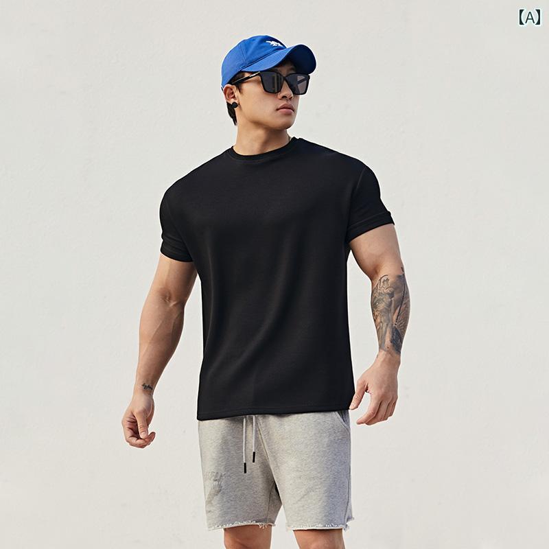 リライブ シャツ 丸首 リカバリーウェア トレーニングウェア 男女兼用 介護ユニフォーム BLUESFLY フィットネス 半袖 Tシャツ メンズ クール 通気性 発汗高 弾性 しわ 防止 ラウンドネック トレーニングウェア