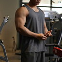 空調ベスト フルセット バッテリー ファンセット MUSCLEFAITH マッスル フェイス フィットネス ベスト メンズ シンプル 伸縮性 トレーニングウェア スポーツ 速乾 ノースリーブ Tシャツ