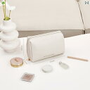 トラベル ポーチ レディース トラベル ポーチ レディース 化粧 品 口紅 スキン ケア 製品用の 多機能 ポータブル 旅行用 メイクアップ 収納 バッグ ミニ インナーバッグ