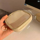 トラベル ポーチ レディース トラベル ポーチ レディース メッシュ 透明 化粧 品 バッグ レディース ポータブル 旅行 口紅 化粧 ブラシ 収納袋 ミニ 小
