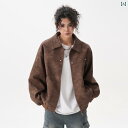 レディース 半袖 ジャケット シャツ 薄手 半袖シャツ 襟付き アウター サマージャケット BWKA アメリカン レトロ ブラウンレザー ジャケット レディース 秋 クリーン フィット メイラード ジャケット トップス