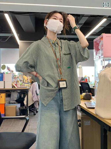 レディース 半袖 ジャケット シャツ 薄手 半袖シャツ 襟付き アウター サマージャケット 夏用 チェック 柄 半袖 シャツ レディース 2025年な ゆったり カジュアル ワークウェア 半袖 トップス レディース 半袖 ジャケット シャツ 薄手 半袖シャツ 襟付き アウター サマージャケット 夏用 チェック 柄 半袖 シャツ レディース 2025年な ゆったり カジュアル ワークウェア 半袖 トップス