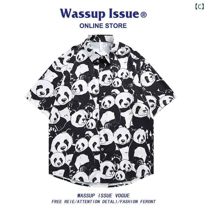 アロハシャツ 沖縄 夏 メンズ 涼しい シャツ 柄シャツ WASSUP ISSUE アメリカン 花柄 シャツ メンズ 夏 薄手 ゆったり カジュアル カップル 冷感 半袖 シャツ メンズ