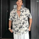 アロハシャツ 沖縄 夏 メンズ 涼しい シャツ 柄シャツ 2025夏 軽量 通気性 ハワイアン バケーション ゆったり カジュアル 花柄 シャツ メンズ レディ...