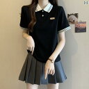 ポロシャツ メンズ レディース 半袖 無地 グリマー ドライポロシャツ ストレート ショルダー ポロ カラー 半袖 Tシャツ レディース 夏 2025 大きいサ...