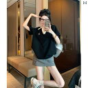 ポロシャツ メンズ レディース 半袖 無地 グリマー ドライポロシャツ 夏用の 女性用 Vネックの 黒の 半袖 Tシャツ な ゆったり カジュアル アメリカン ...