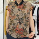 レディース 半袖 ジャケット シャツ 薄手 半袖シャツ 襟付き アウター サマージャケット 夏小 花柄 薄手 半袖 シャツ ゆったり 大きいサイズ 母 襟 カーディガン 体型カバー 通気性 トップス
