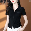 レディース 半袖 ジャケット シャツ 薄手 半袖シャツ 襟付き アウター サマージャケット 夏に 女性用な 年齢を 感じさせにくい 半袖 Tシャツ 小さい サイ...