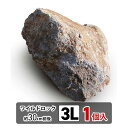 庭石 大きめ ロックガーデン 石 割栗石 ワイルドロック3L 1個入 グレー ブラウン 茶 ガーデニング ガーデンロック クラッシュロック ドライガーデン 栗石 みかも石 特大 おしゃれ ガビオン 石材 庭 敷石 花壇ブロック 置くだけ 石 花壇 庭 雑草対策