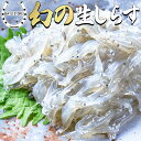 生しらす 兵庫県産 朝獲れ生しらす 200g (100g×2) 生で食べられる 生食用 お刺身 国産 しらす 小分け 新鮮抜群 無添加 無着色 刺身 シラス 生シラス 生食 食品 冷凍便 送料無料 ※北海道・沖縄・離島を除く