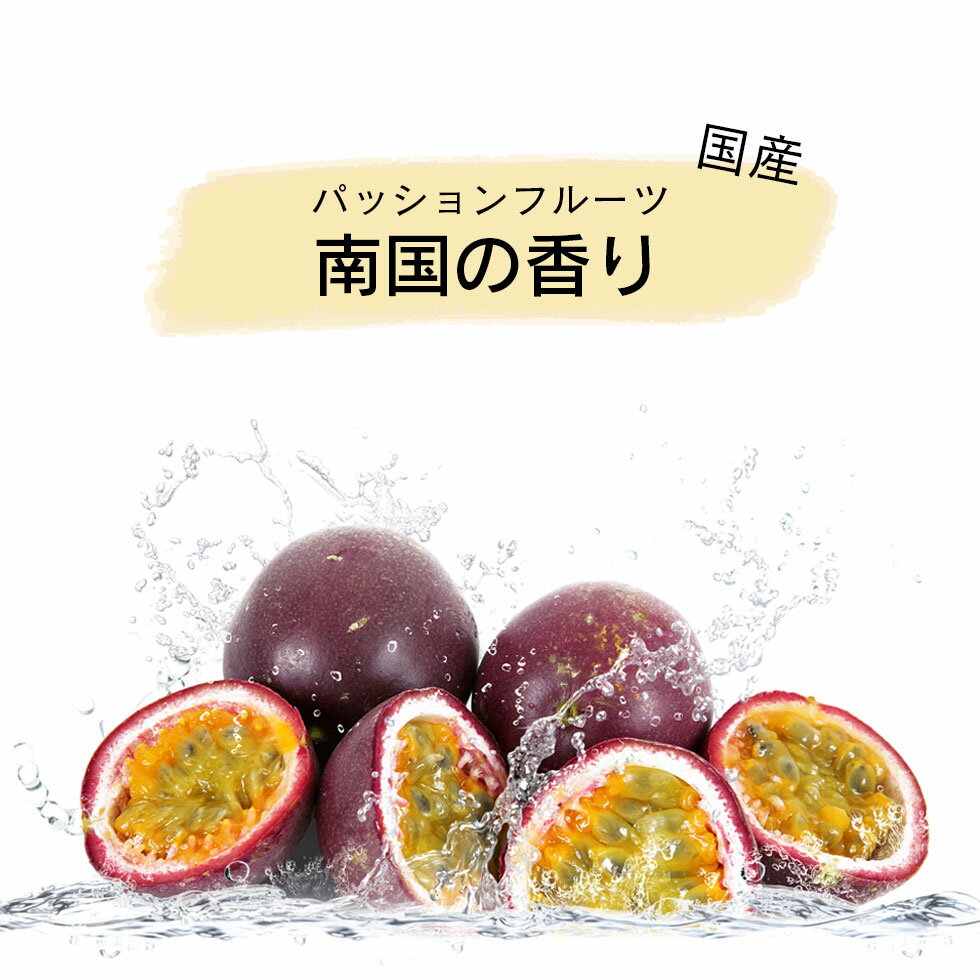 国産 パッションフルーツ 約1kg【南国のトロピカルな味わい】トロピカルフルーツ ...