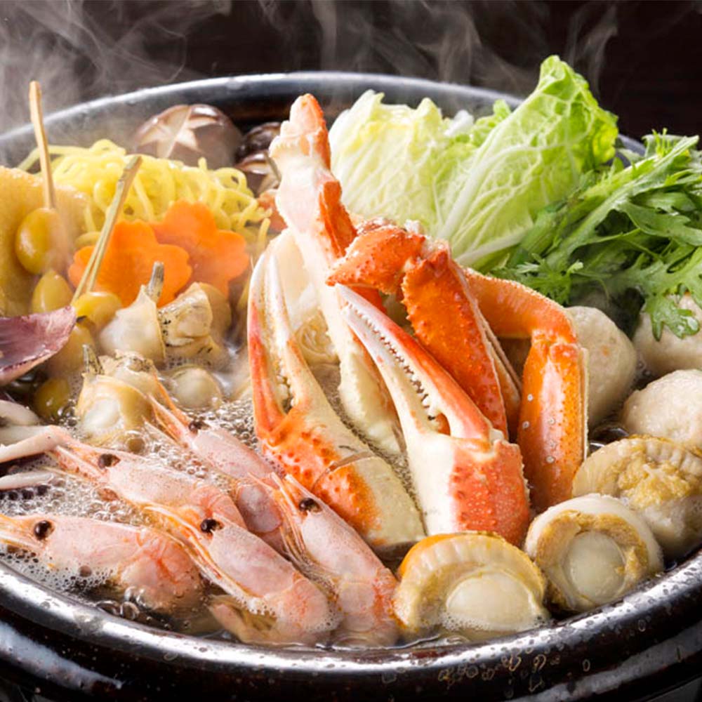 海鮮寄せ鍋セット ずわいがに 海老 ホタテ かにつみれ 生ラーメン 塩だし 北海鍋 〆のラーメン付き 海鮮鍋セット 北海道 お歳暮 冬 ギフト 内祝い 魚介 海...