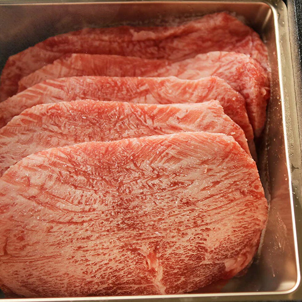 松阪牛 A5等級 焼肉セット 希少部位 牛タン 420g(2〜3人前) ギフトボックス入り バ...